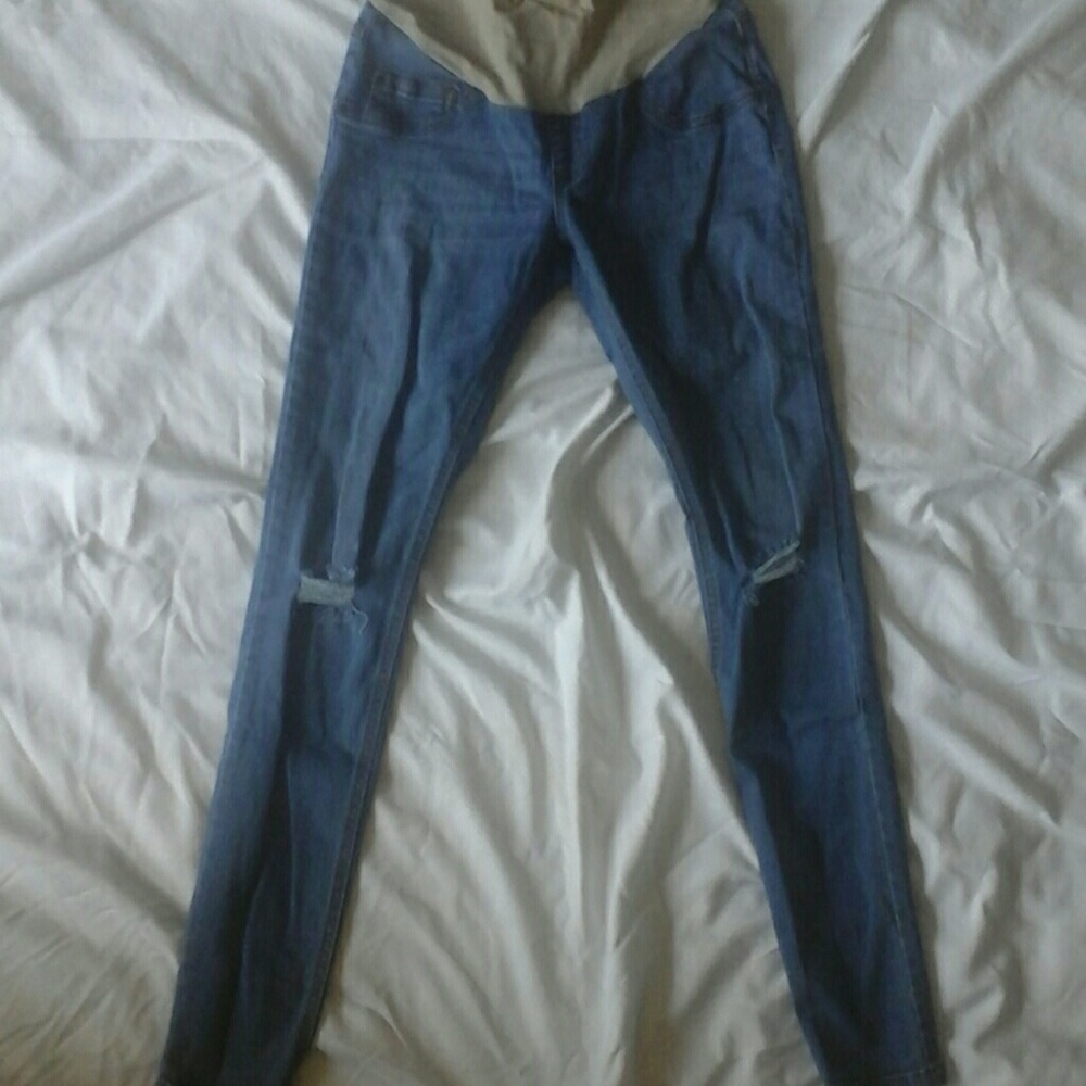 Maternity Jeans 😇 Indigo Blue - Motherhood Matern